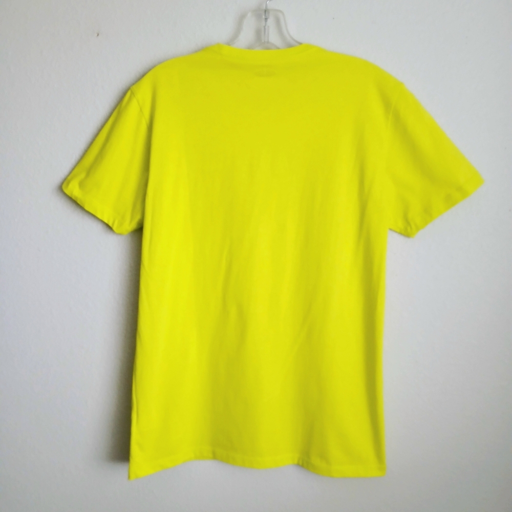 NWT Old Navy Size S NASA Graphic Tee - Neon Yellow Men’s T-Shirt - Picture 2 of 10